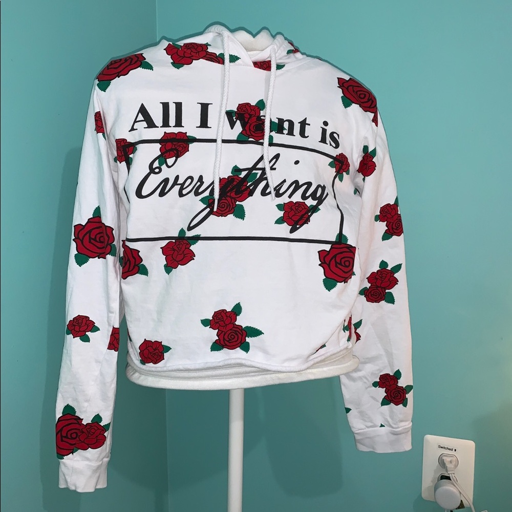 Rose hoodie🌹
